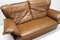 Leather Wingback 2-Seater Sofa from Durlet, 1970s 9