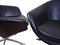 Leather Swivel Armchairs, 1980s, Set of 2, Image 2