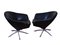 Leather Swivel Armchairs, 1980s, Set of 2, Image 8