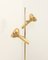 German Brass Floor Lamp by Hustadt Leuchten, 1970s 8