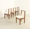 Vintage Dining Chairs in Oak Wood and Sheepskin by Jordi Vilanova, 1960s, Set of 4 2