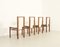 Vintage Dining Chairs in Oak Wood and Sheepskin by Jordi Vilanova, 1960s, Set of 4 13