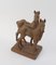 Ceramic Figure with 2 Horses by Else Bach for Karlsruhe Majolica, 1950s, Image 6