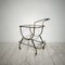 Mid-Century Italian Bar Trolley in Brass and Black Wood by Cesare Lacca, 1950 12