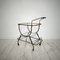 Mid-Century Italian Bar Trolley in Brass and Black Wood by Cesare Lacca, 1950, Image 12