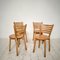 Mid-Century Italian Dining Chairs in Elm, 1962, Set of 4 15