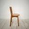 Mid-Century Italian Dining Chairs in Elm, 1962, Set of 4, Image 4