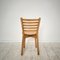 Mid-Century Italian Dining Chairs in Elm, 1962, Set of 4, Image 6