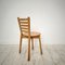 Mid-Century Italian Dining Chairs in Elm, 1962, Set of 4, Image 5