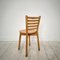 Mid-Century Italian Dining Chairs in Elm, 1962, Set of 4, Image 7