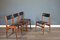 Teak and Leather Dining Chairs by Erik Buch, 1960s, Set of 4, Image 1
