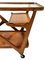 Mid-Century Modern Walnut Trolley or Bar Cart by Cesare Lacca for Cassina, 1950s, Image 10