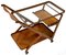 Mid-Century Modern Walnut Trolley or Bar Cart by Cesare Lacca for Cassina, 1950s 3