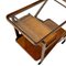 Mid-Century Modern Walnut Trolley or Bar Cart by Cesare Lacca for Cassina, 1950s 8