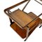 Mid-Century Modern Walnut Trolley or Bar Cart by Cesare Lacca for Cassina, 1950s, Image 8