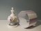 Lampada da tavolo Mid-Century in ceramica con immagini orientali, anni '70, Immagine 9