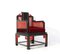 French Art Deco Lacquered Beech Japonisme Armchair, 1930s 7