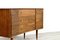 Credenza Mid-Century in noce e teak di Uniflex, anni '60, Immagine 4