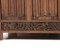 Gothic Revival Hand-Carved Oak Pedestal Desk, 1900s, Image 15