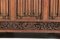 Gothic Revival Hand-Carved Oak Pedestal Desk, 1900s 10