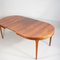 Dining Table in Rosewood with Extensions, 1960s, Set of 3 3