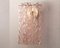 Italian Wall Light in Murano Pink Glass, 1990s, Image 7