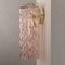 Italian Wall Light in Murano Pink Glass, 1990s 6