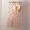 Italian Wall Light in Murano Pink Glass, 1990s, Image 4