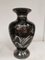 Vintage Italian Vase with Flower Motifs, 1950s 2