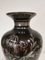 Vintage Italian Vase with Flower Motifs, 1950s, Image 3