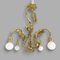 Antique French Art Nouveau Chandelier, 1890s, Image 8