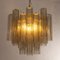 Italian Chandelier in Murano Smoky Glass, 1990s, Image 2