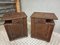 Tables de Chevet Vintage en Fer Marron, 1930s, Set de 2 16