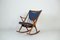 Danish Teak Rocking Chair by Frank Reenskaug for Bramin, 1960s 2
