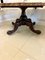 Antique Victorian Carved Burr Walnut Dining Table, 1850 6