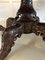 Antique Victorian Carved Burr Walnut Dining Table, 1850 17