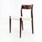 Danish Model 77 Rosewood Dining Chairs by Niels Otto Møller for J.L. Møllers, 1960s, Set of 6 6