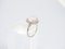 Anello in oro bianco 18 carati con ametista rosa e diamanti di Maison Mauboussin France, anni '90, Immagine 10