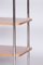 Czech Bauhaus Walnut and Chrome-Plated Steel Etagere attributed to Kovona, 1940s, Image 7
