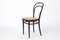 Vintage Dining Chair #214 in Bentwood from Thonet, Austria, Image 1