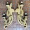 Wall Lights in Gilded Wood and Cornucopia Floral Carving, 1700s, Set of 2 8