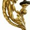 Wall Lights in Gilded Wood and Cornucopia Floral Carving, 1700s, Set of 2 4