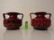 Italienische Erdbeer Keramik Vasen oder Krüge von Fratelli Fanciullacci für Bitossi, 1960er, 2er Set 2
