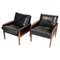 Armchairs in Rosewood by Hans Olsen Made for Brdr. Juul K. 1960s, Set of 2, Image 1