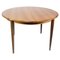 Round Dining Table Made in Rosewood by Arne Vodder, 1960s, Image 1