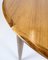 Mesa de comedor redonda de palisandro de Arne Vodder, años 60, Imagen 7