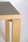 Mesa de comedor de madera de haya de Alvar Aalto, años 60, Imagen 4