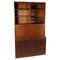 Danish Bookcase with Secretary in Teak, 1960s 1