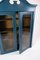 Display Cabinet Painted in Blue, 1920s 7