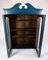 Display Cabinet Painted in Blue, 1920s 4